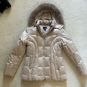 a.n.a Beautiful Gold down jacket